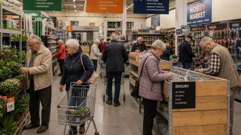 Mladí Češi se hobby marketům vyhýbají. Pětina lidí do 25 let v nich nenakupuje vůbec, ukazuje analýza dat z NADA Research